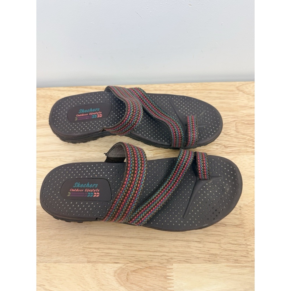 Skechers Reggae Trail‎ Sandals Womens Size 10 Strappy Hiking Granola Comfort #26